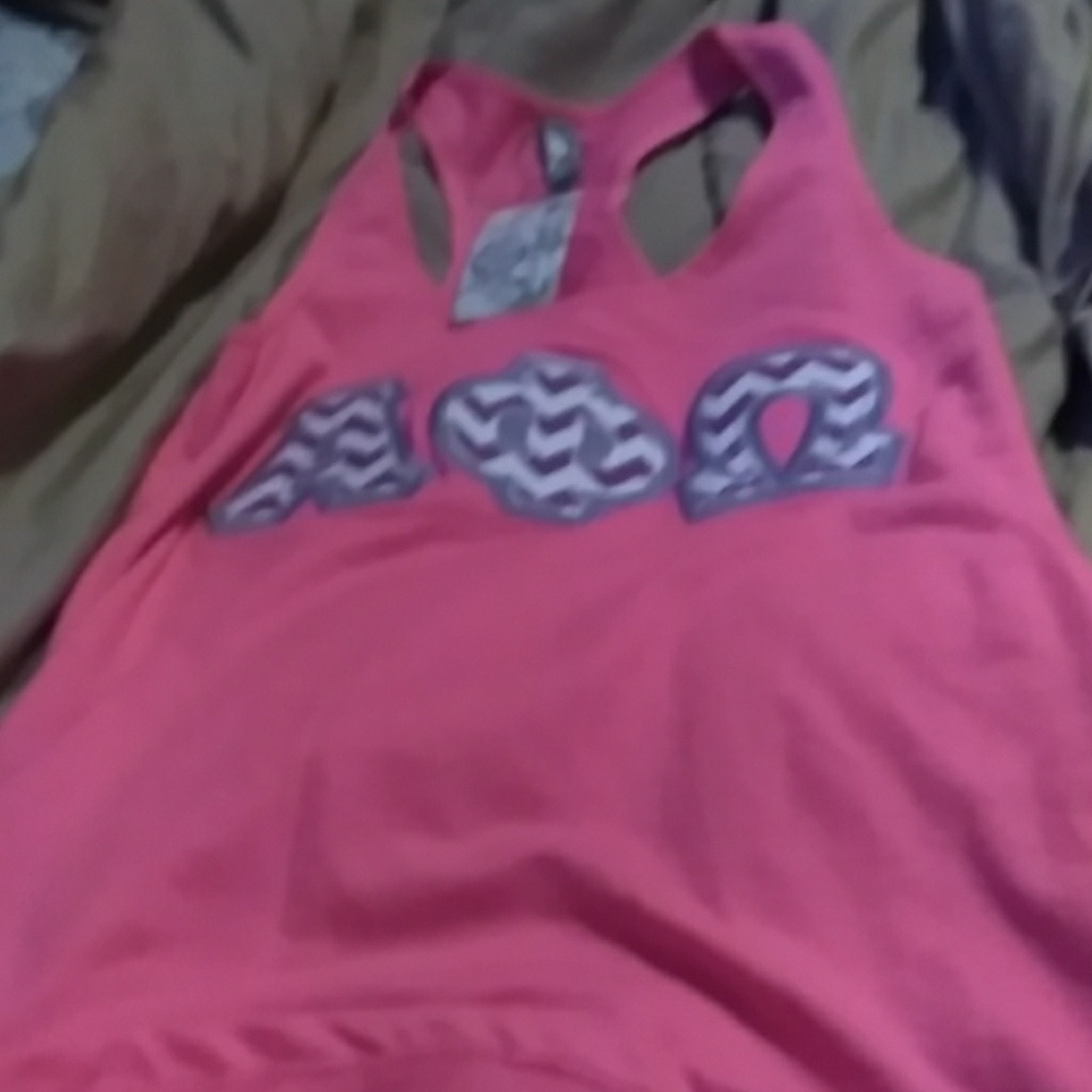 Pink jenna benna tank top